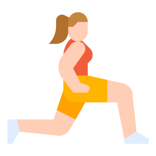 woman stretching