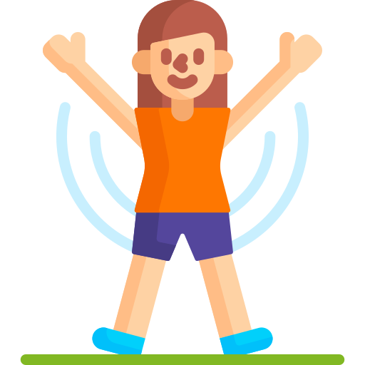 woman doing jumping jack