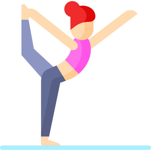 woman stretching back muscles