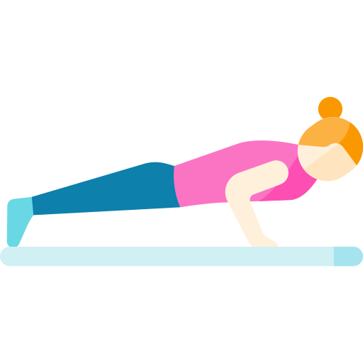 person doing yoga push-up